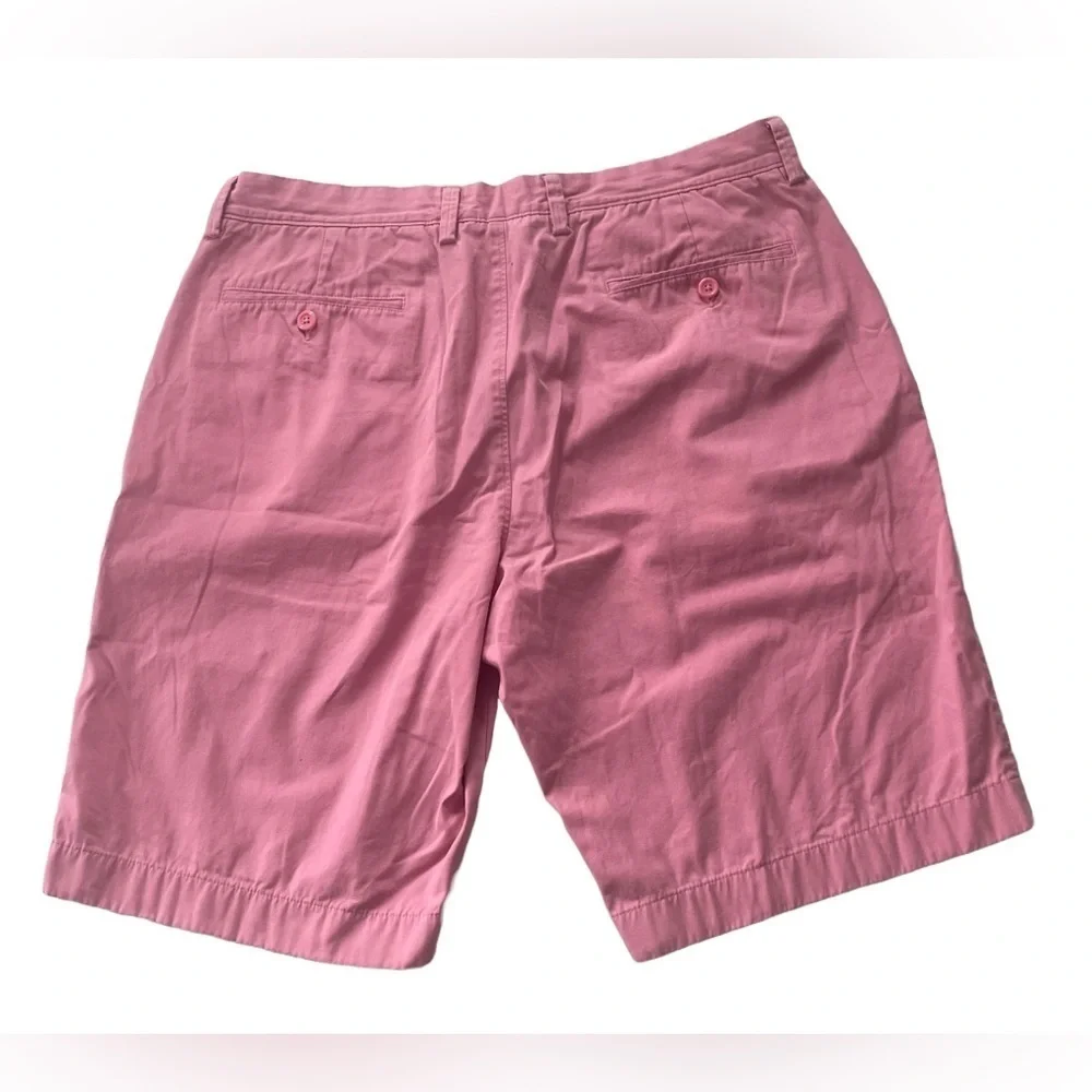 J. Crew Rivington Flat Front Shorts Salmon Pink Size 34 Summer Preppy Boating